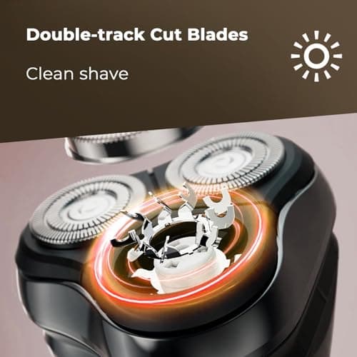 VitezTab Cordless Electric Razor for Men: 𝟒𝐃 Floating Mens Shaver — view 4