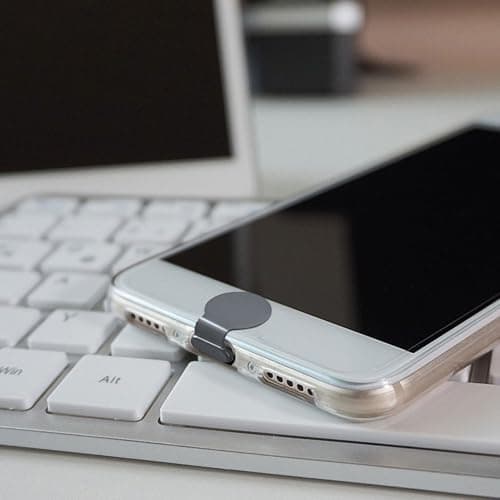 Phone Charger Port Cover Convenient Protective Silicone Dust-Resistant Plug — view 2