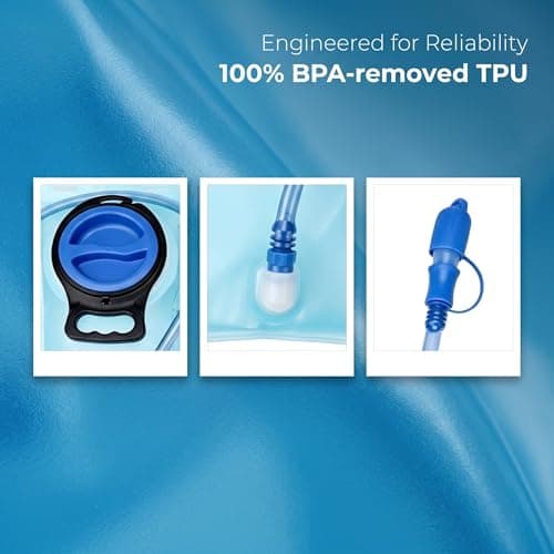 2L Hydration Bladder Water Bladder Leak Proof Reservoir BPA Free Pack — view 5