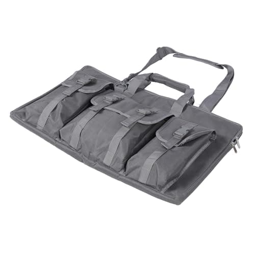 TOPINCN Satellite Carrying Case Large Pocket for Router, Adapter, Cables Canvas Portable Satellite Travel Bag for Gen 3 Adapter Cables Mounting Kit
