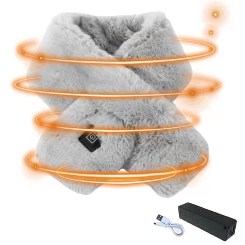 Heated Scarf Warm Fast Heating Portable USB Heated Scarf