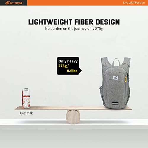 SKYSPER Small Daypack 10L Hiking Backpack Packable Lightweight Travel Day Pack for Women Men — view 2