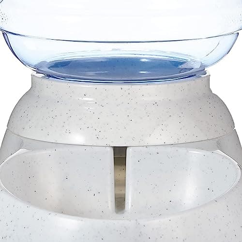 Amazon Basics Dog and Cat Water Feeder, Small, 1 Gallon (3.8 liters), Transparent — view 5