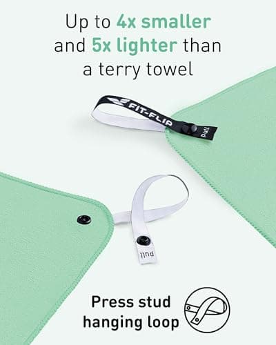 Fit-Flip Microfibre Towel - Compact, Ultra lightweight & Quick dry — view 3