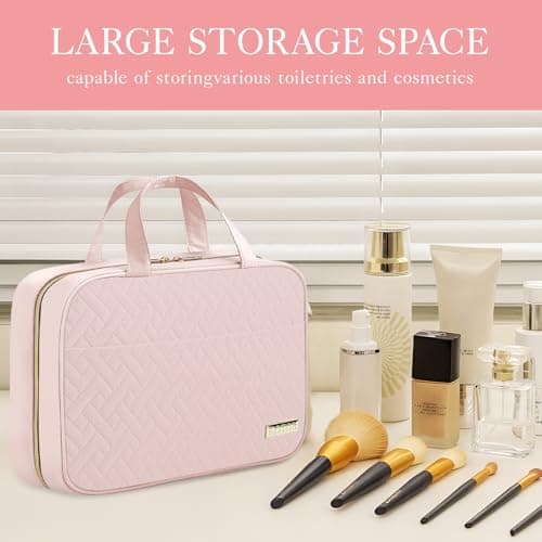 HOTOR Hanging Travel Toiletry Bag Women Essentials,Makeup Wash Bag — view 2