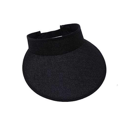 PACKOVE Visors Adjustable Sports Sun Hat Back to School Decor Black — view 6