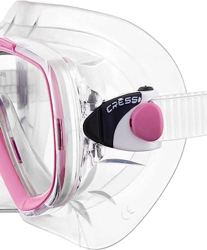 Cressi Estrella - Mask Estrella, Transparent/Pink, One Size, Unisex Adult — view 4