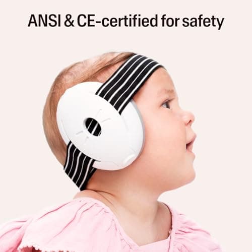 Alpine Muffy Baby Comfort Ear Defenders, Adjustable up to 36 months, Black — view 6