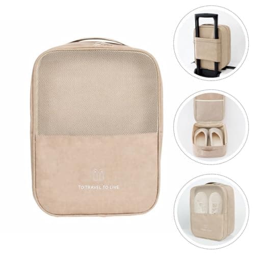 Travel Shoe Bag for Outdoor Trips, Lightweight Oxford Cloth Dust Free — view 6
