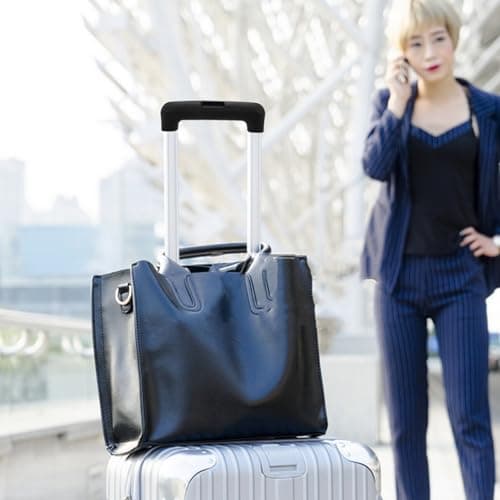 Replacement Luggage Handle for Suitcases, Adjustable Telescopic Black Grip — view 6
