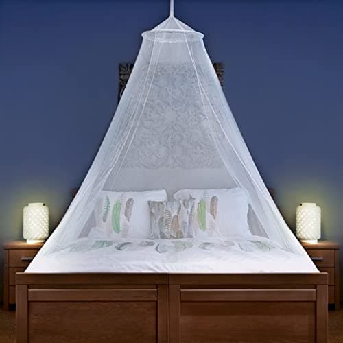 Mosquito Net for Queen & King-Size Bed - Fully Enclosed Bed Canopy