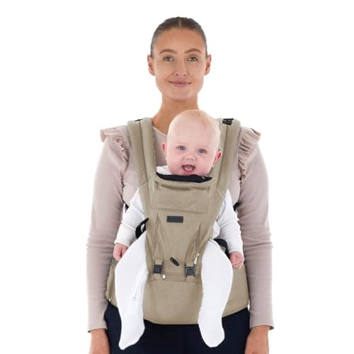 Puggle Comfort 6-in-1 Newborn to Toddler Baby Carrier - Truffle — view 3