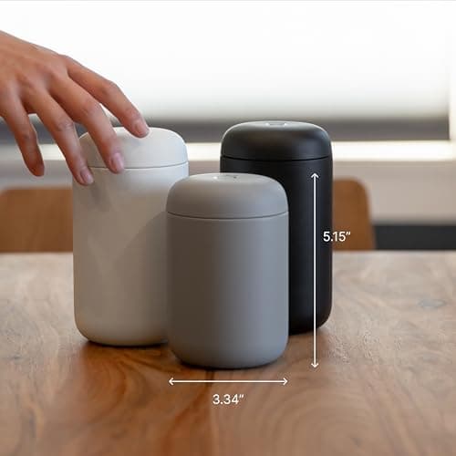 Fellow Carter Travel Mug 355 ml - Ceramic-Lined, Leak-Proof, Matte Black — view 4