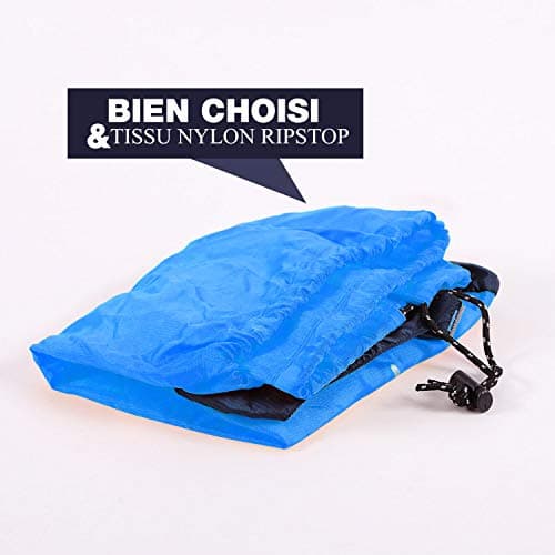 REDCAMP Nylon Compression Stuff Sack,Sleeping Bag Compression Sack,Blue — view 4