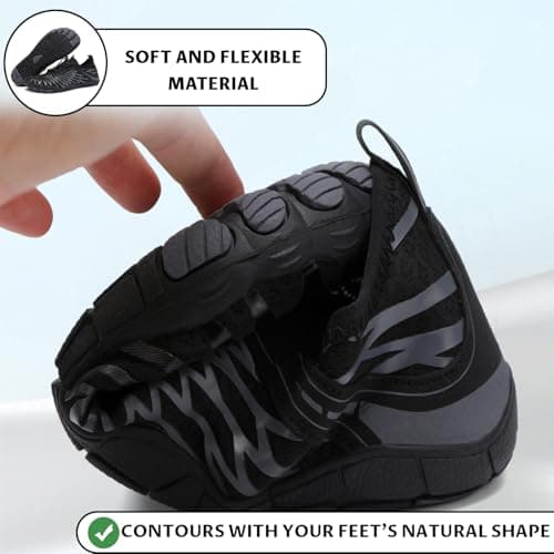 Hiking Barefoot Shoes Womens Mens Footwear Wide Toe Box Beach Water Shoe — view 3