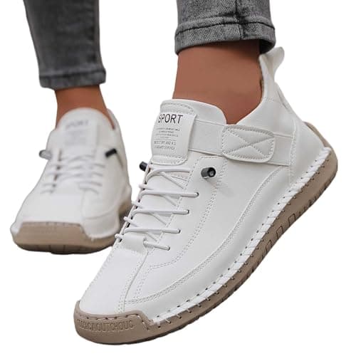 Hand Casual Walking Shoes Flexible Soft Sole Comfortable Flat Slip On Loafers for Everyday Wear Lightweight Breathable Design (WH2-D, 4) — view 4