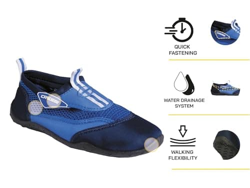 Cressi Unisex Adult Reef Water Shoes - Blue Royal, UK 10/ EU 44 — view 3