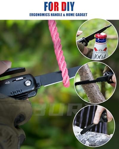 BIBURY Gifts for Men, Mini Hammer Multitools, Best Men Ever Engraving — view 6