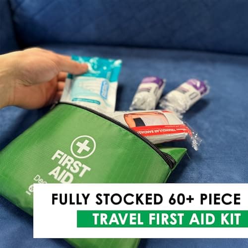 Deca+Med Premium First Aid Kits | Safety Essentials for Home, Office, Car, Caravan, Travel, and Camping (Small First Aid Kit) — view 4