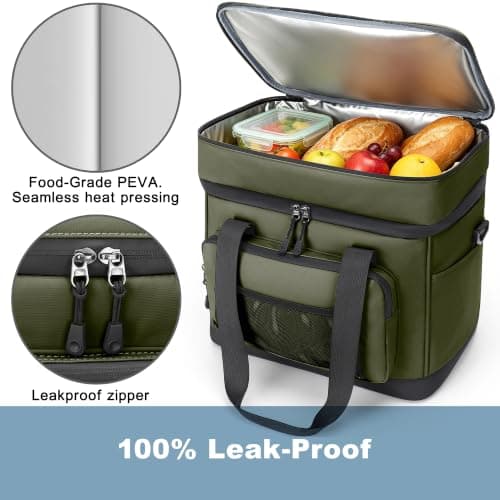 Youngoa Cool Bag, 40L Large Insulated Leakproof Foldable Cool Box — view 5