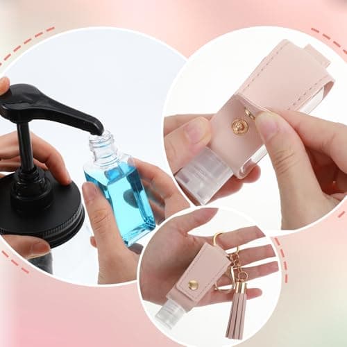 3PCS Hand Sanitiser Gel with Clip,Portable Hand Sanitiser with Clip — view 4