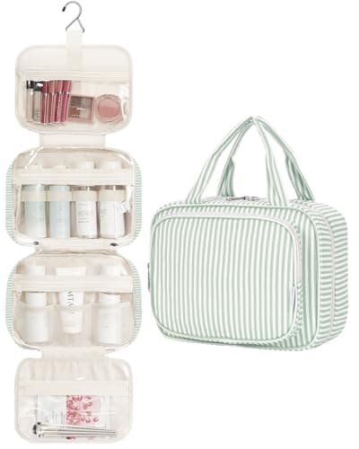 Narwey Hanging Travel Toiletry Bag for Women Toiletries Wash Bag — view 2