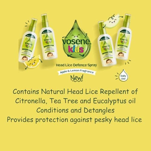 Vosene Defence Spray - Apple & Lemon Natural Head Lice Defence Spray 150ml — view 4