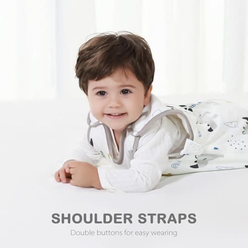 Mosebears Baby Winter Sleeping Bag Children's Sleeping Bag 2.5 Tog Made of 100% Cotton Various Sizes from Birth to Age 24 Months All Year Round — view 6