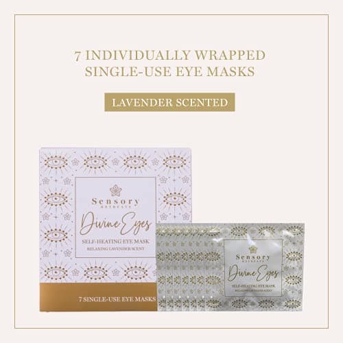 Sensory Retreats Divine Eyes Self-Heating Eye Mask - Lavender - 7 Pack — view 4