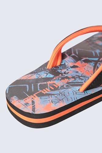 Animal Jekyl Kids Flip-Flops - Slip-on & Lightweight Footwear with Soft Padded Straps for Boys & Girls - Best for Spring, Summer, Beach & Outdoors Burnt Orange 3 — view 5