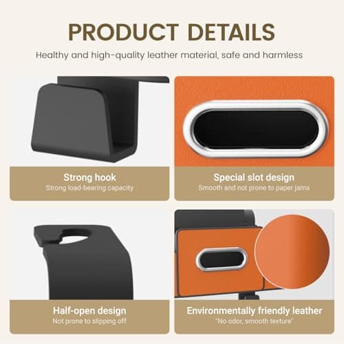 Car Backseat Organizer, 4 in 1 Multifunctional Back Seat Car Organizer with Adjustable Hook for Hold Tissue Box, Phone, Snacks, Drinks, Handbag — view 4