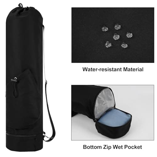 sportsnew Yoga Mat Bag Lightweight Mat Carrier for Women Workout — view 2