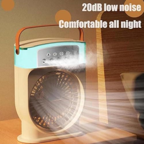 Misting Fan - Quiet Cooling Spray, Lightweight Summer Air Cooler — view 4