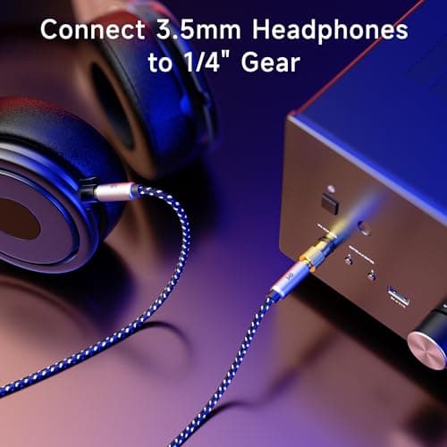 Cable Matters 5-Pack 3.5mm to 6.35mm Headphone Adapter — view 4