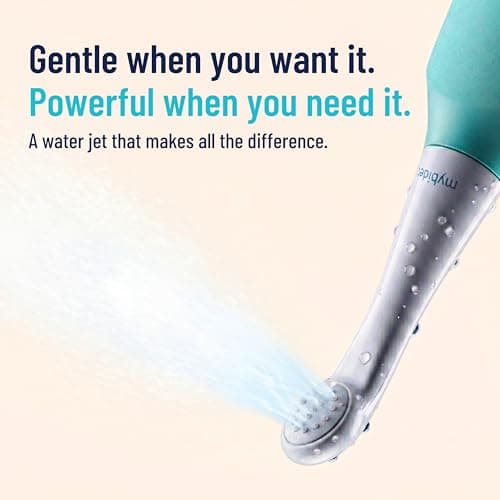 Portable Bidet Peri Bottle Postpartum, Travel Bidet, Perineal Bottle, Bidet Sprayer for Toilet, Hemorrhoids, Muslim Shower, Washlet (Aqua Home Mint) — view 5