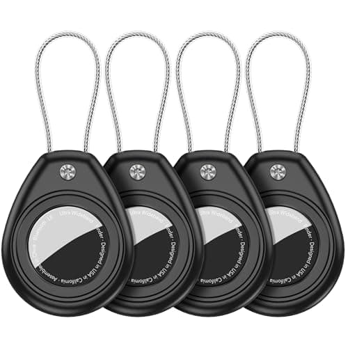 Aimtel 4 Pack Air Tag Holder for Apple AirTags (1st & 2nd Generation)