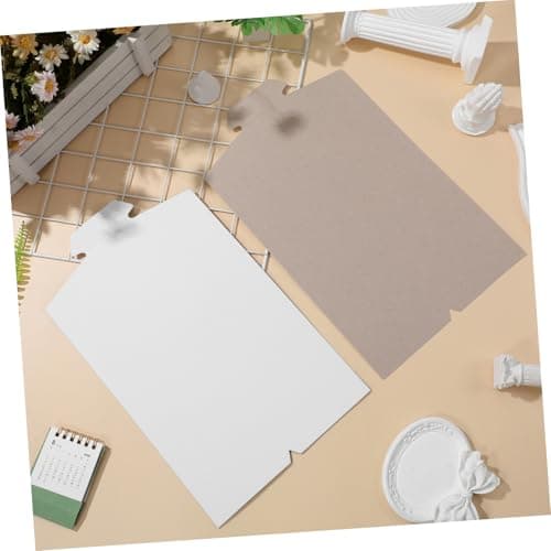 20 Pcs Shirt Cardboard Laundry Folding Board Cardboard Shirt Form Display Folding Storage Box Plastic Filler Plastic Storage Box T- Board Paper Folder — view 4