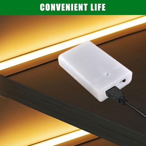2Pcs Battery Case Box with USB Port Durable 3x1.5V AA Battery Power Bank Portable with On/Off Switch Battery Holder Case USB Battery Pack for LED Lights Fairy String Lights Christmas Decoration DIY — view 6