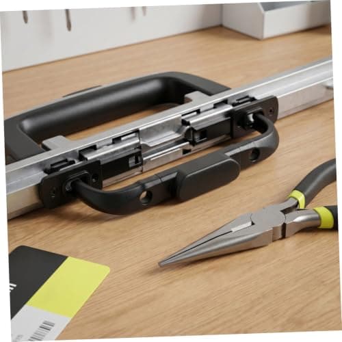 GALPADA Luggage Adjustment with Multiposition and Responsive Stable Black Plastic Telescoping Handle Repair Kit Quick-Release Button for Effortless Replacement Suitcase Travel — view 5