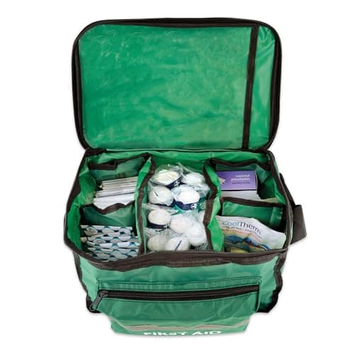 LEWIS-PLAST 224 Pieces All Purpose Large First Aid Kit Haversack - Compact Design for Convenient Storage, Ideal for Home, Office and Sports - Home Medical Kit - Complete First Aid Kit — view 2