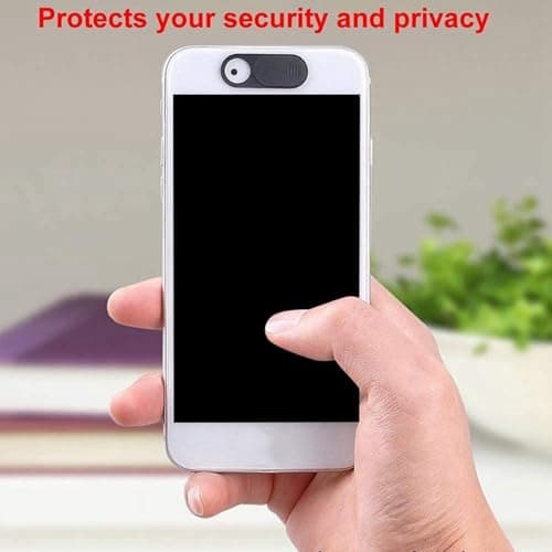 CTRLZS Webcam Camera Protective Cover Privacy Protective Cover Suitable for Mobile Phones, Tablets, Laptops, 10 Packs Black — view 2