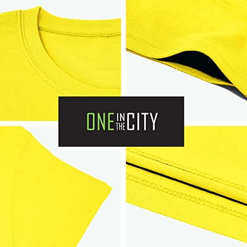 ONE IN THE CITY Men's Graphic T-Shirt and Travel to DAR ES Salaam Eco-Friendly Limited Edition Short Sleeve Tee-Shirt Vintage Birthday Gift Novelty Lemon S — view 3