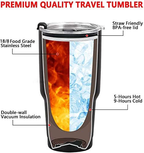 Gifts for Grandpa, Grandpasaurus Travel Mug Don't Mess with Grandpasaurus You'll Get Jurasskicked Travel Tumbler Mug Birthday Father's Day Gifts for Grandpa from Granddaughter Grandson Grandchild 30OZ — view 6