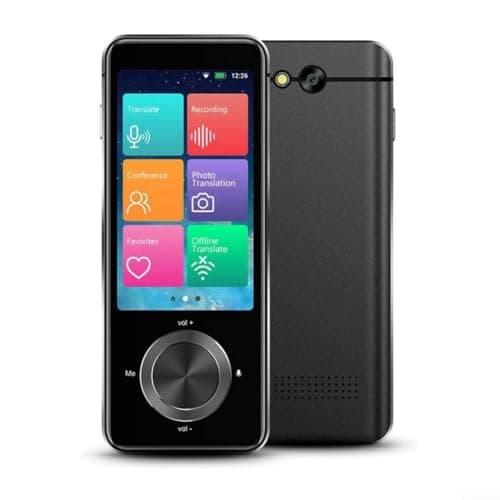 Language Translator Device, M9 for INSTANT Voice Translator, Supports 16 Offline Languages, Touchscreen for INSTANT Two Way Translation for Business, Learning & Travel(Gold) — view 3