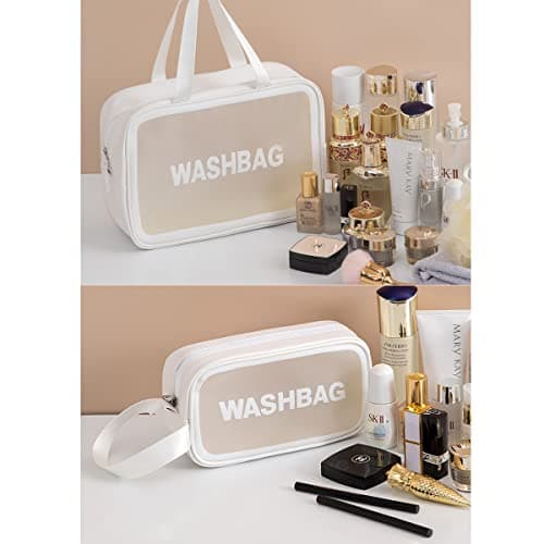 Mikytoper 3 PCS Clear Toiletry Bag for Women, Makeup Bag Set, Wash Bag — view 6