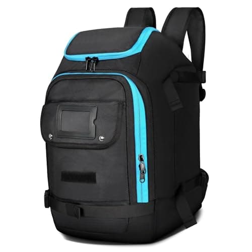 PSNKLMM Ski Boot Bags USB Charging Port Shoulder Backpack Ergonomics Nylon Bags Snowboard for Ski Boots