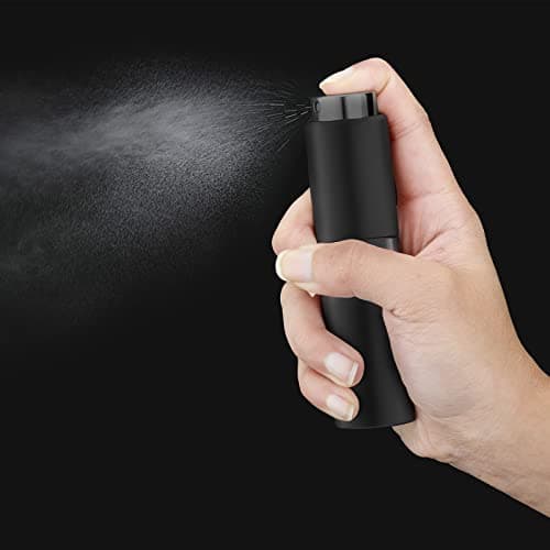 Toureal Travel Perfume Atomiser Refillable, 20ml Spray Bottle,Black — view 2