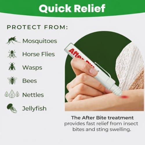 Mosquito & Insect Repellent Spray (2 Pack) + After Bite Pen – Tropical Formula for Bite & Sting Relief, Fast-Acting, Anti-Itch, Soothing, Cooling, 3-Pack Bundle - Exclusive AG Total Health Bundle — view 5