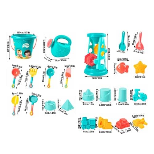 Sandbox Toys with Shovel and Fun Summer Games — view 6