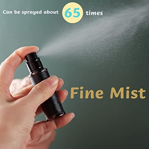 VVGAOGES Perfume Atomiser,Portable Refillable Empty Perfume Spray,Mini Perfume Bottles Empty for Travel 5 ml (YB-Navy Blue) — view 3